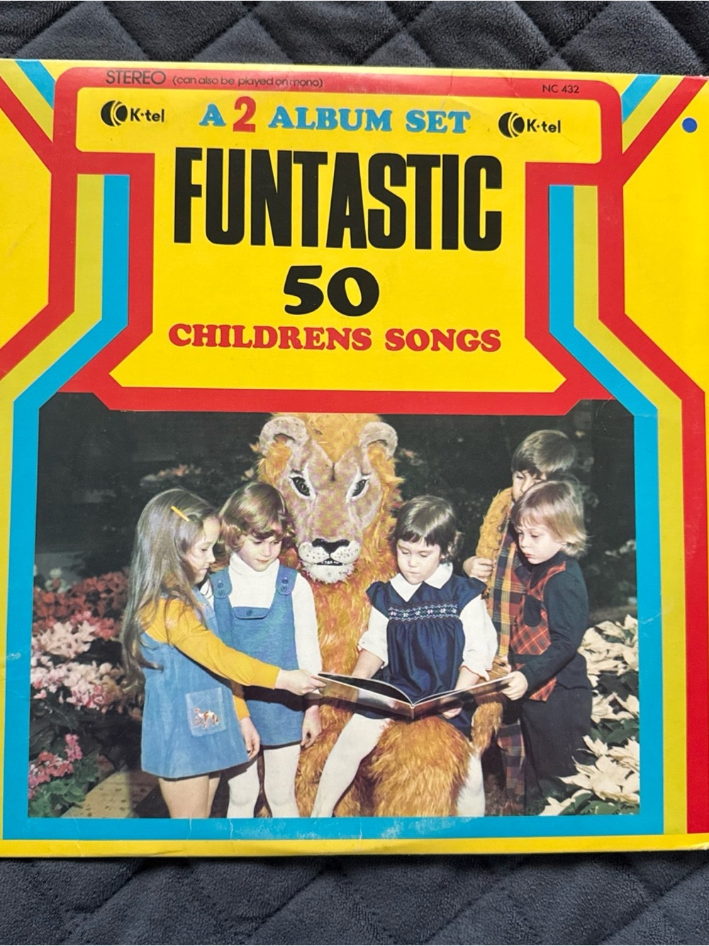 Funtastic 50 Children's Songs Album - Bright Yellow Cover